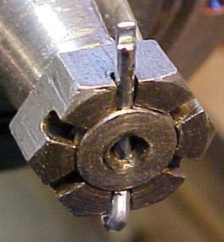 pin in-castle nut