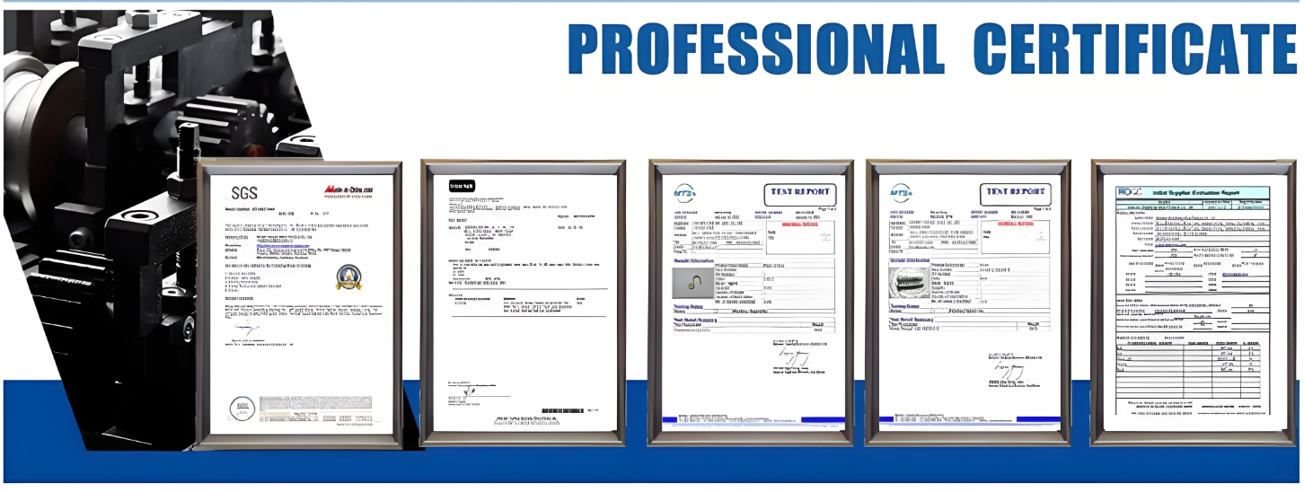 ZJB Fastener -certificate